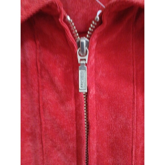 Christopher & Banks Women Longsleeve Jacket True Red Plus Size 3X Full Zip-Up - Picture 8 of 16
